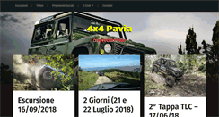 Desktop Screenshot of 4x4pavia.it